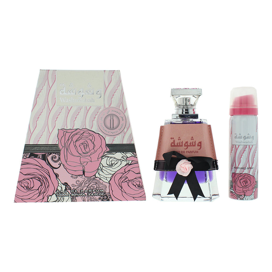 WASHWASHA EDP 100ML FEM + 50ML DESODORANTE