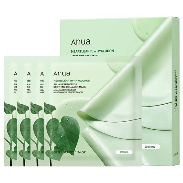 ANUA FACIAL HEARTLEAF 70 HYALURON 4 UNIDADES