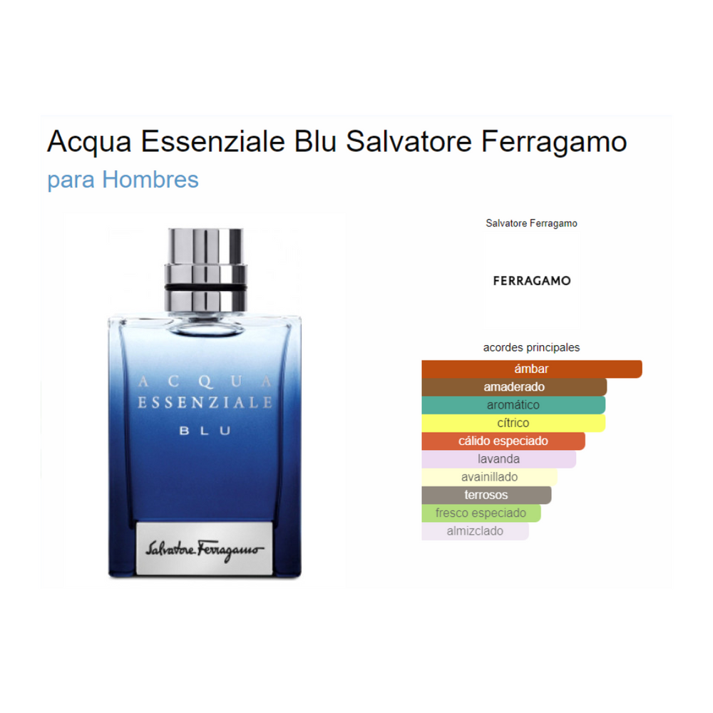 ACQUA ESSENZIALE BLU EDT 100ML MASCULINO