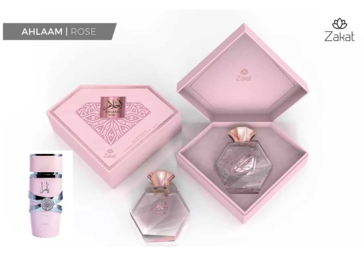 AHLAAM ROSE EDP 100ML