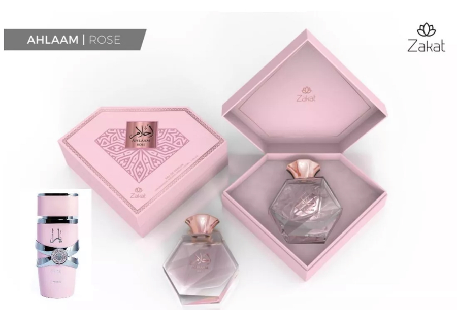 AHLAAM ROSE EDP 100ML