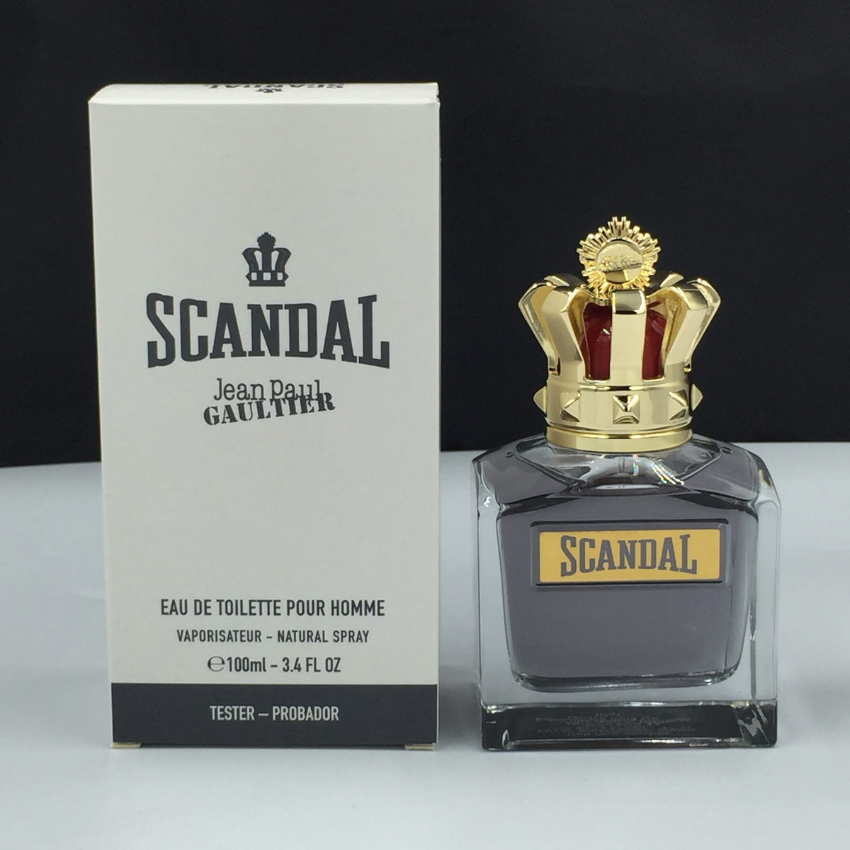 TESTER JEAN PAUL G SCANDAL EDT POUR HOMME 100ML