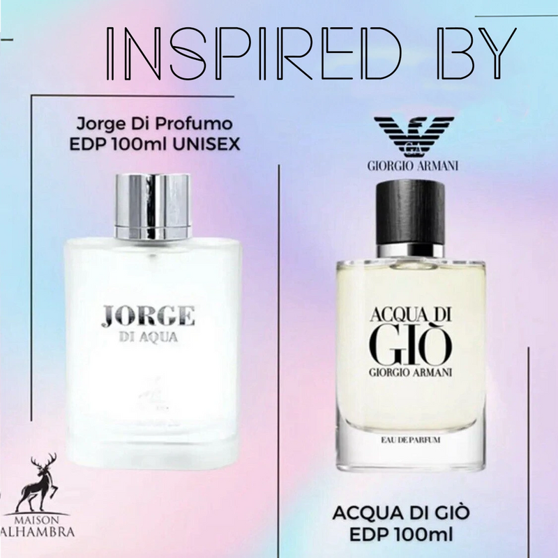 JORGE DI PROFUMO AQUA EDP 100ML