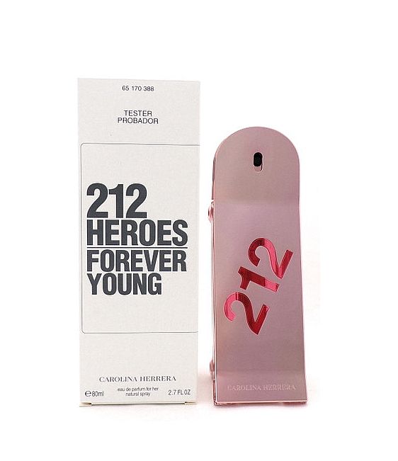 TESTER 212 HEROES FOREVER YOUNG EDP 80ML FEM