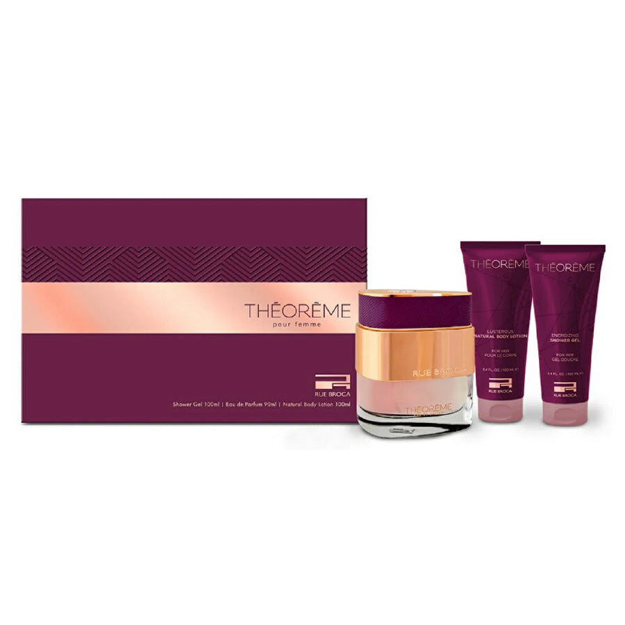 KIT THEOREME POUR FEMME EDP 90ML + S/G 100ML + B/L 100ML